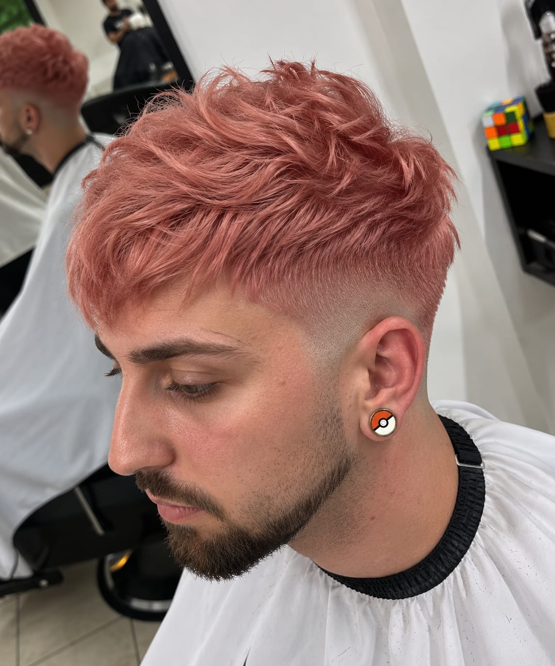 Color rosa con fade bajo